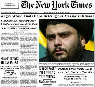 the new york times front page. Will the New York Times dare